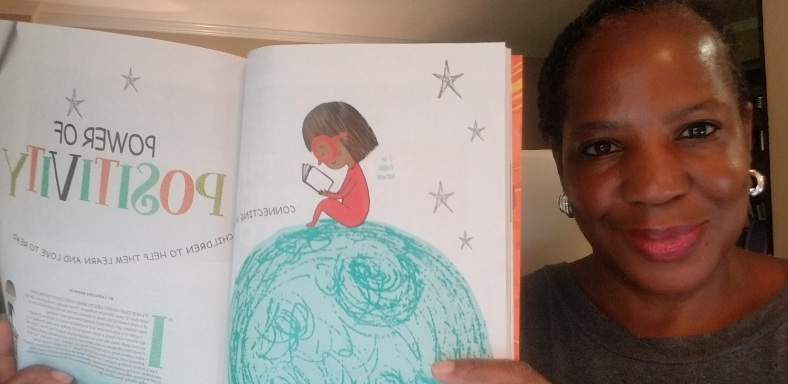 The Power of Positivity – USA TODAY Magazine Article Debuts – Reading Resources Here and There!